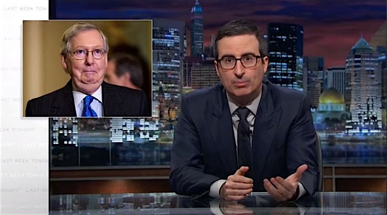 John Oliver looks at the Thurmond Rule