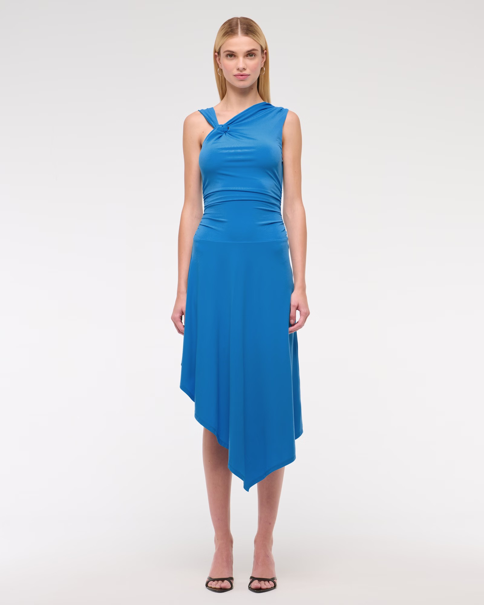 abercrombie, Asymmetrical Knit Midi Dress