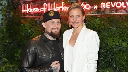 Guitarist Benji Madden and actress Cameron Diaz attend House of Harlow 1960 x REVOLVE on June 2, 2016 in Los Angeles, California.
