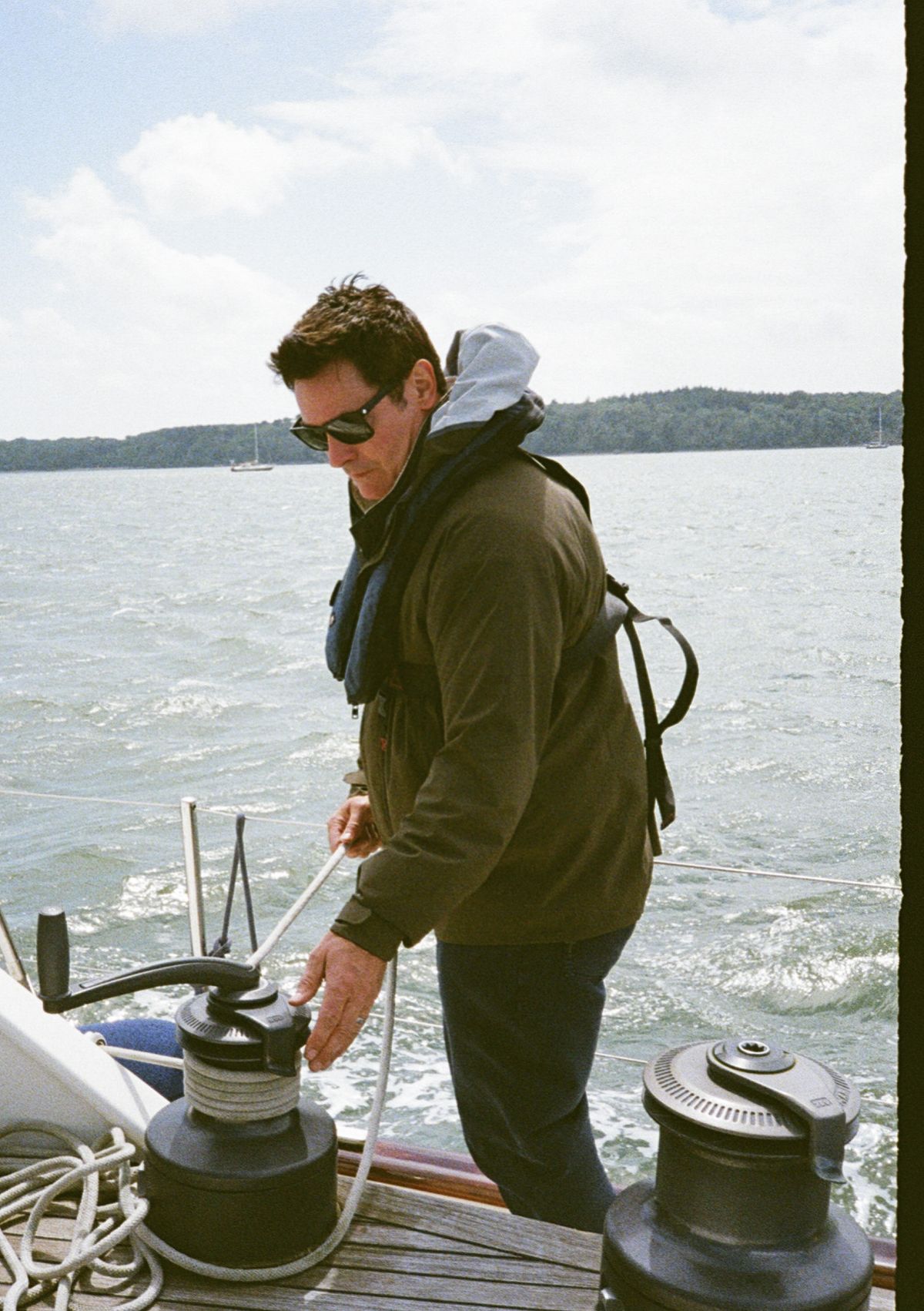 Pentax 17 films scans of sailing and yacht details
