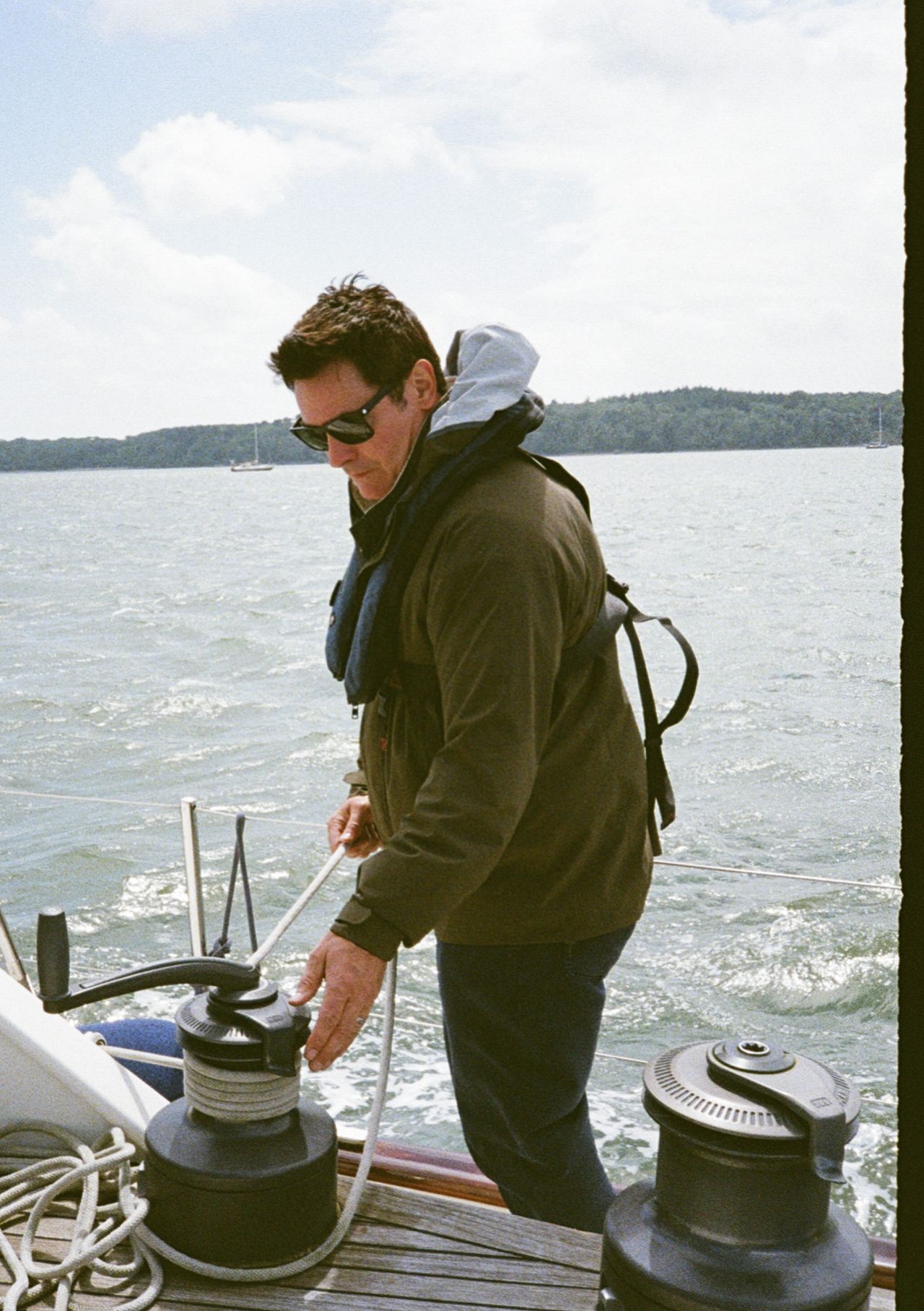 Pentax 17 films scans of sailing and yacht details