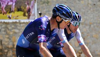 Chris Froome and Michael Woods