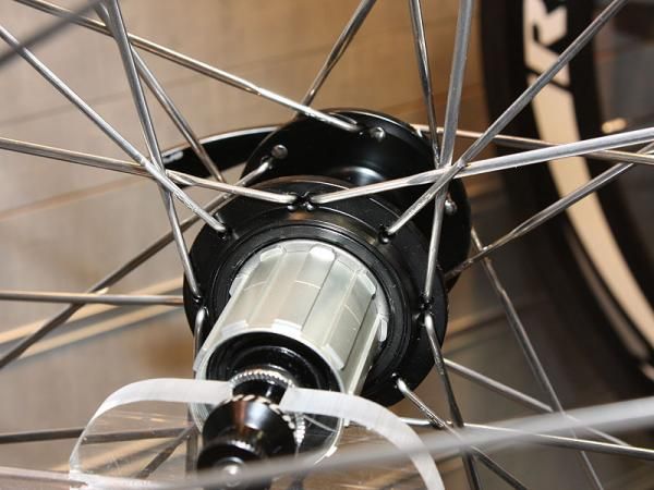 Crow's foot lacing patterns will used on many of Ritchey's rear wheels for more lateral stiffness.
