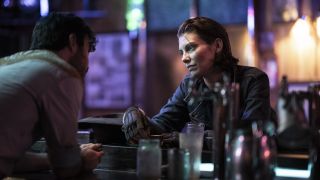 Maggie at bar in The Walking Dead: Dead City