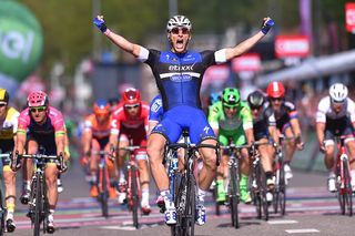 Marcel Kittel (Etixx-QuickStep) wins stage 2 at the Giro d'Italia