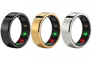 Amovan Smart Rings in black, gold and silver