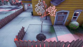 Fortnite buried Blue Coin in Retail Row location