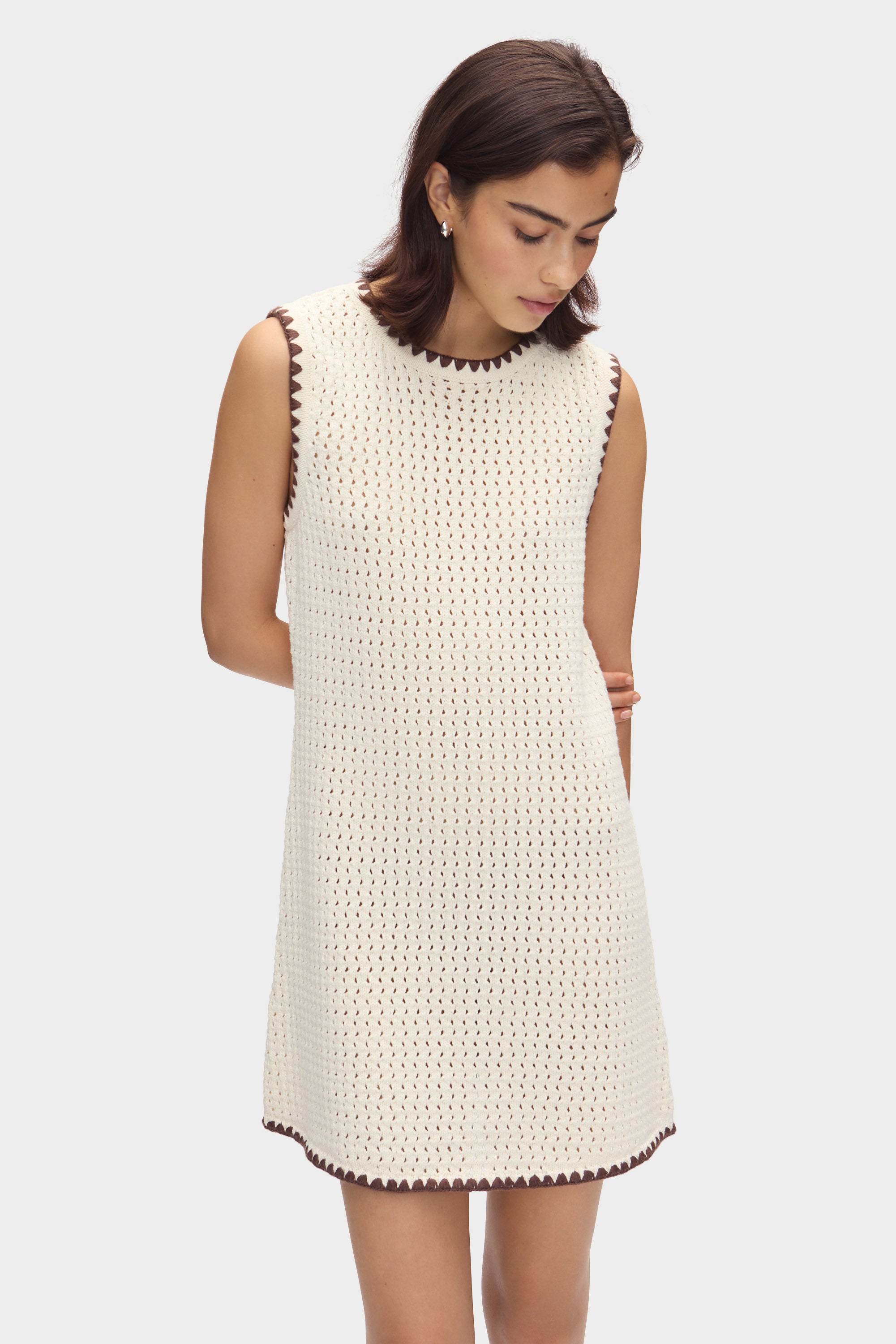 Immy Crochet Mini Dress