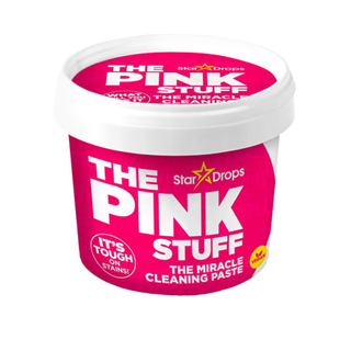 A tub of The Pink Stuff cleaning paste