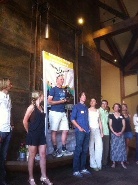 US Olympians and other elite mountain bikers showed their support for Sun Valley's own Wood River Trails Coalition at a fundraiser just prior to the National Championships