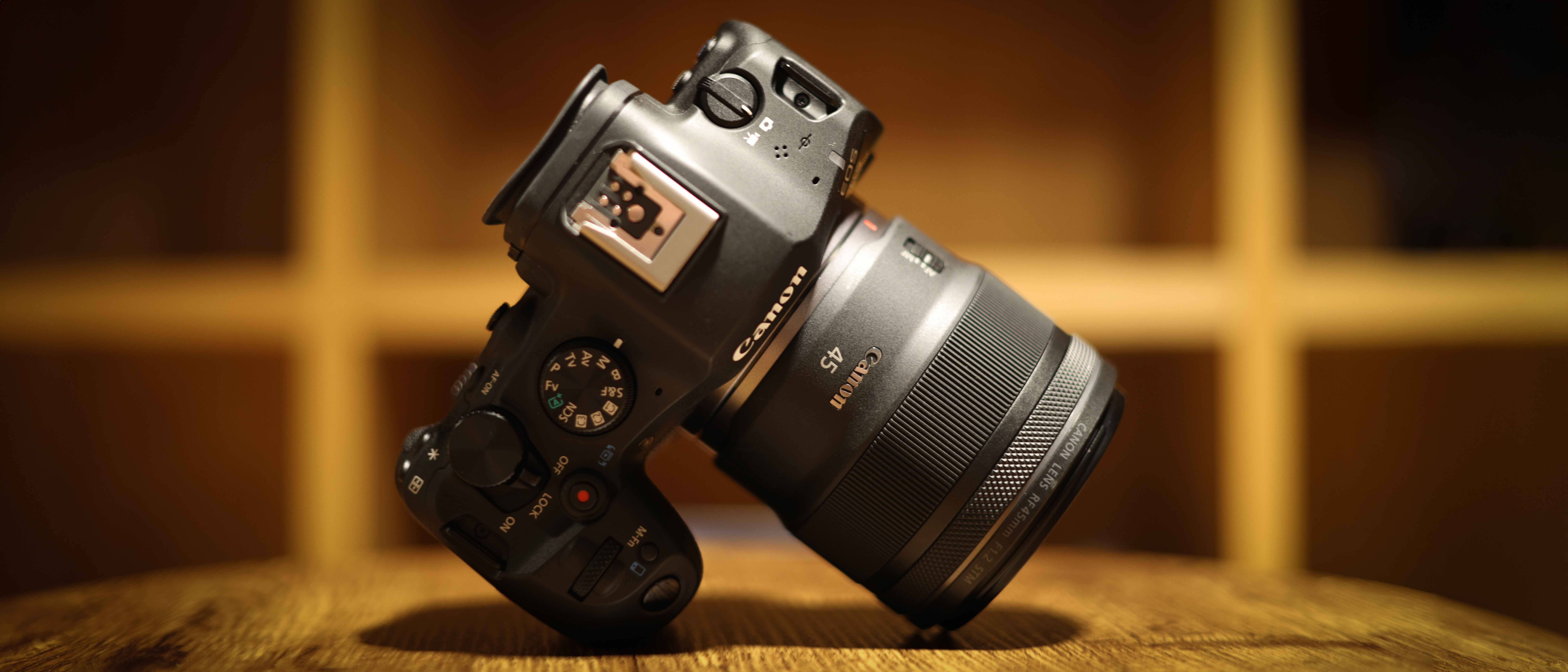 Canon RF 45mm f/1.2 STM mounted to the Canon EOS R6 Mark III