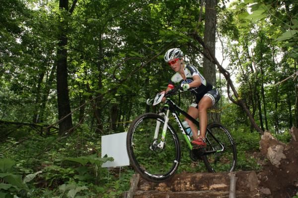 Heather Irmiger (Subaru-Trek) in action