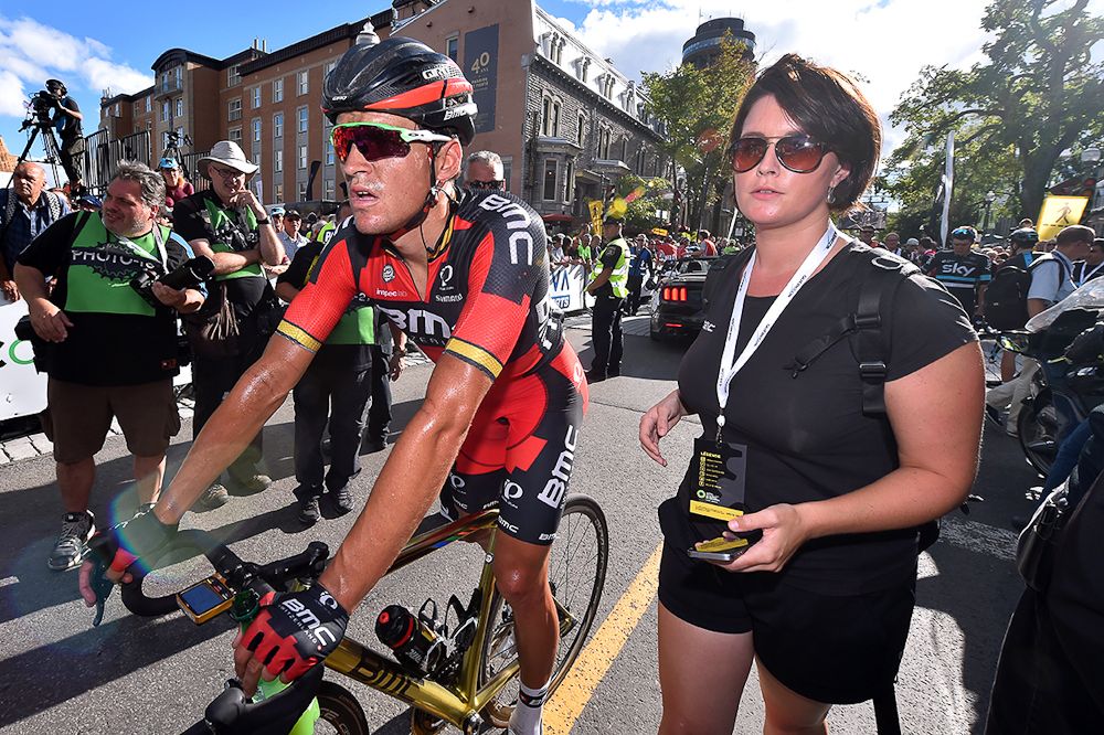 Greg Van Avermaet finished second in Quebec