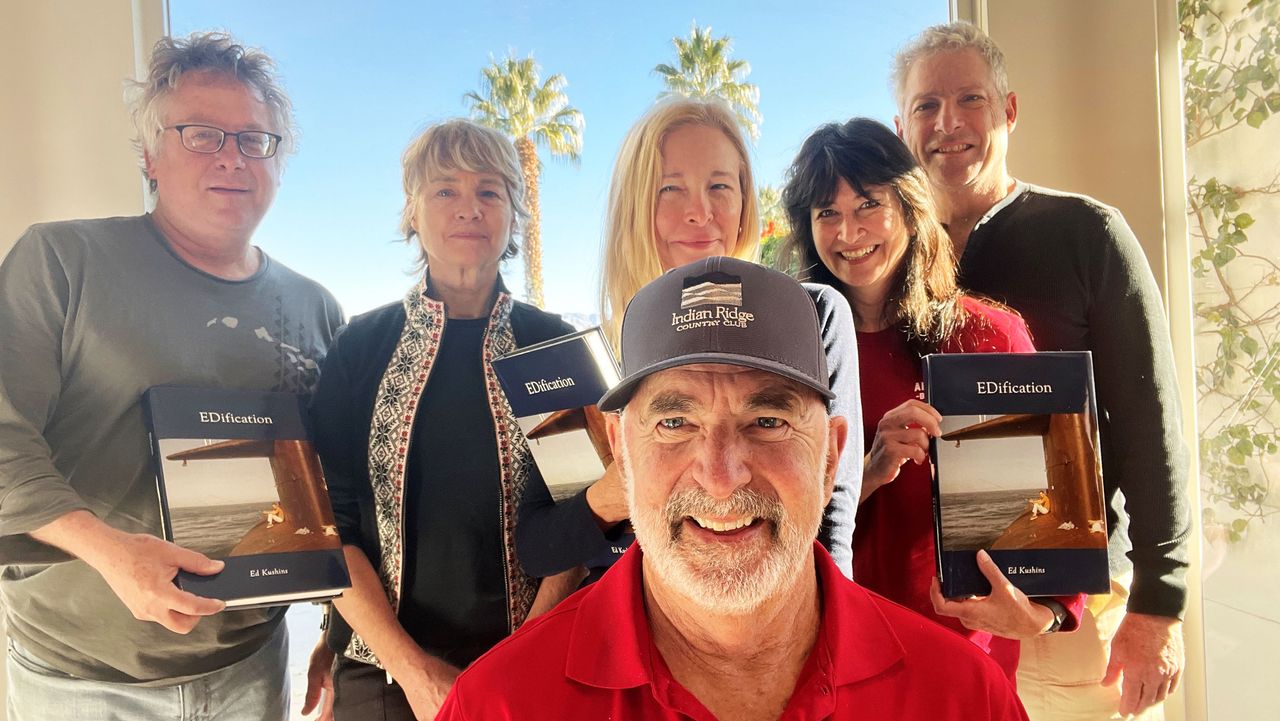 The LifeBook author Ed Kushins with his family