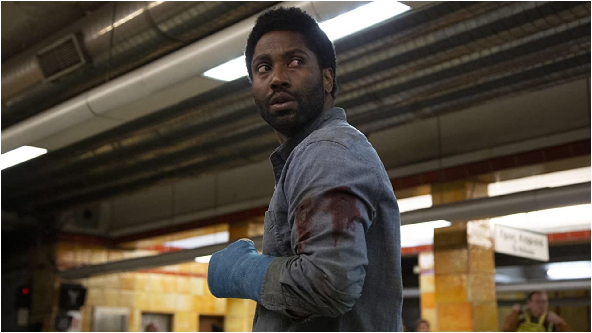 John David Washington in Beckett