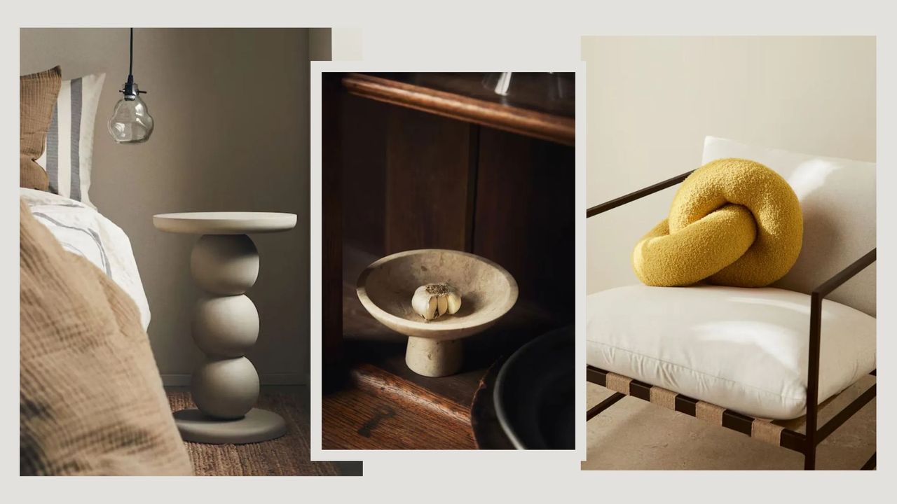 a selection of products from the h&amp;m home new in page