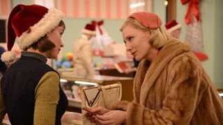 Roony Mara and Cate Blanchett in Carol