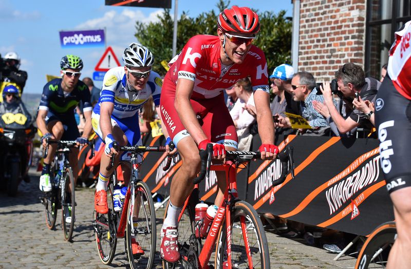 Nils Politt (Katusha) was active throughout the race