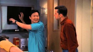 Ken Jeong in Two and a Half Men.