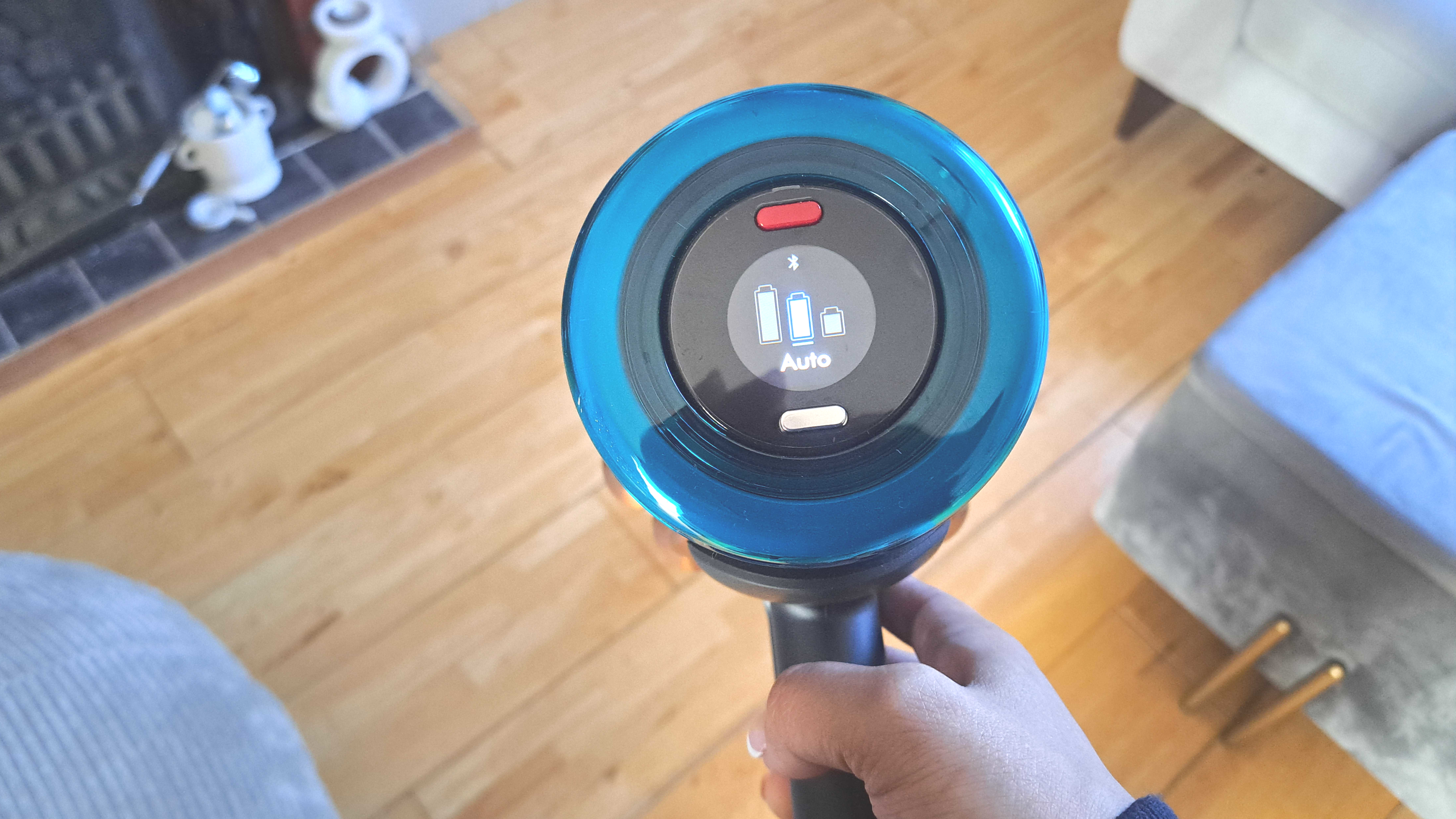 Auto setting on Dyson cordless vacuum