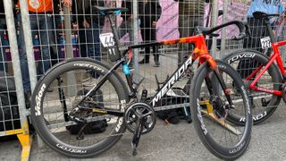 Matej Mohoric's bike at Milan San Remo