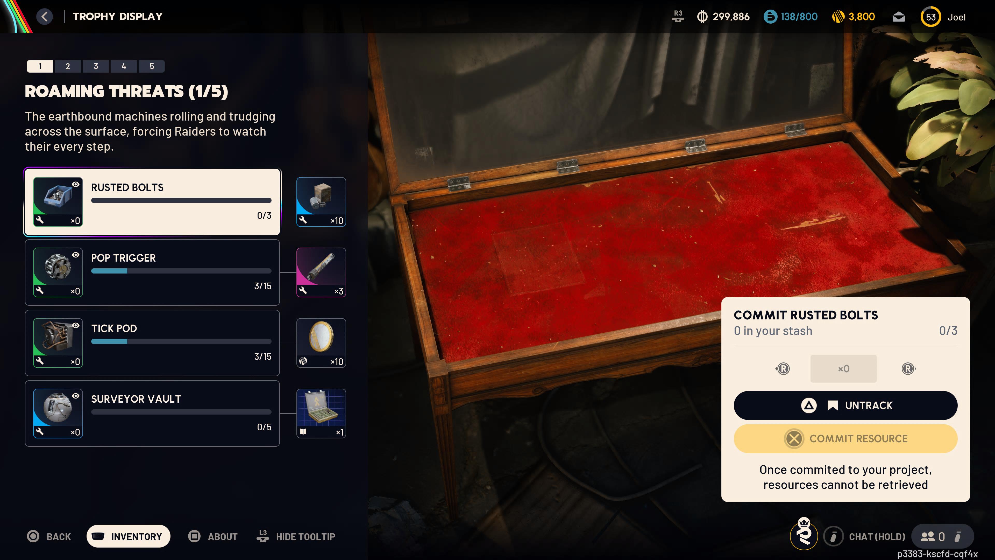 Trophy Display project in Arc Raiders