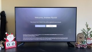 Register the Fire TV Stick to your account