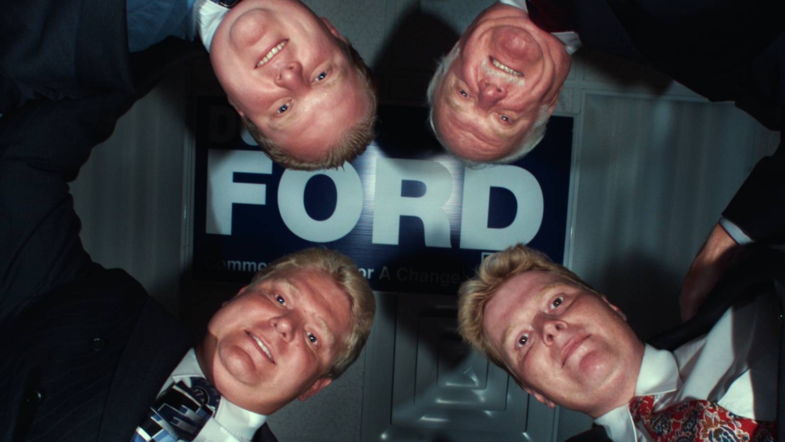 The Ford family as shown in Netflix's Trainwreck: Mayor of Mayhem.