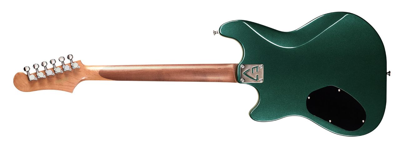 The Guild Surfliner Deluxe classes up the retro, midpriced electric with roasted maple neck and a newly designed vibrato