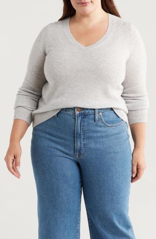 V-Neck Cashmere Sweater