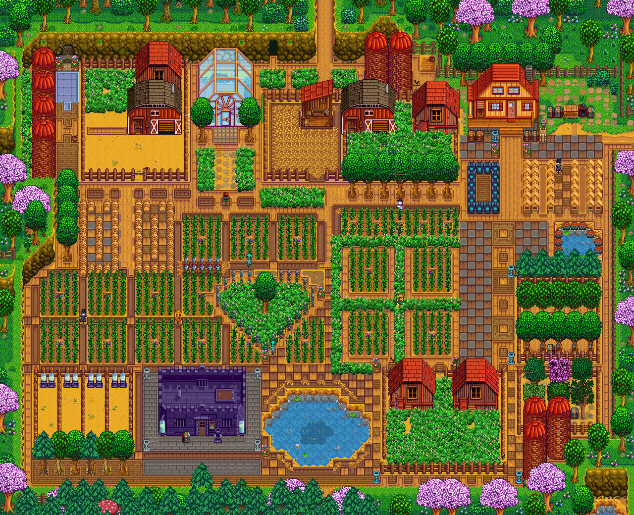 Let's all de-stress for a minute by looking at beautiful Stardew Valley ...