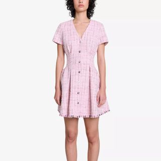 Maje tweed mini dress