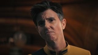 This episode probably draws the best performance from Cmdr. Reno (Tig Notaro) in the show so far
