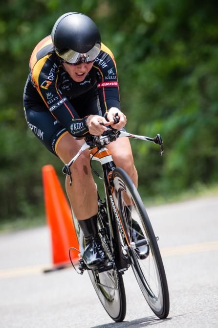 Jade Wilcoxson (Optum) has a good start to the weekend with her fifth place