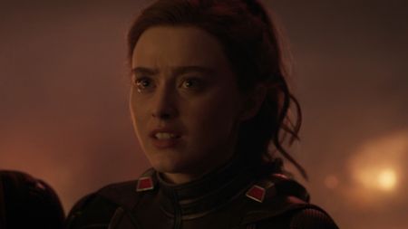 Cassie Lang looking shocked in Ant-Man 3
