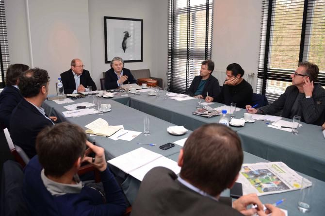The World Series Cycling project is presented to the media