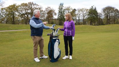 What happens if you realise you are carrying 15 clubs?