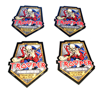 Iron Maiden Trooper Beer Mats