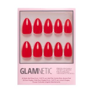 Glamnetic Press-On Nails in Fiery Red