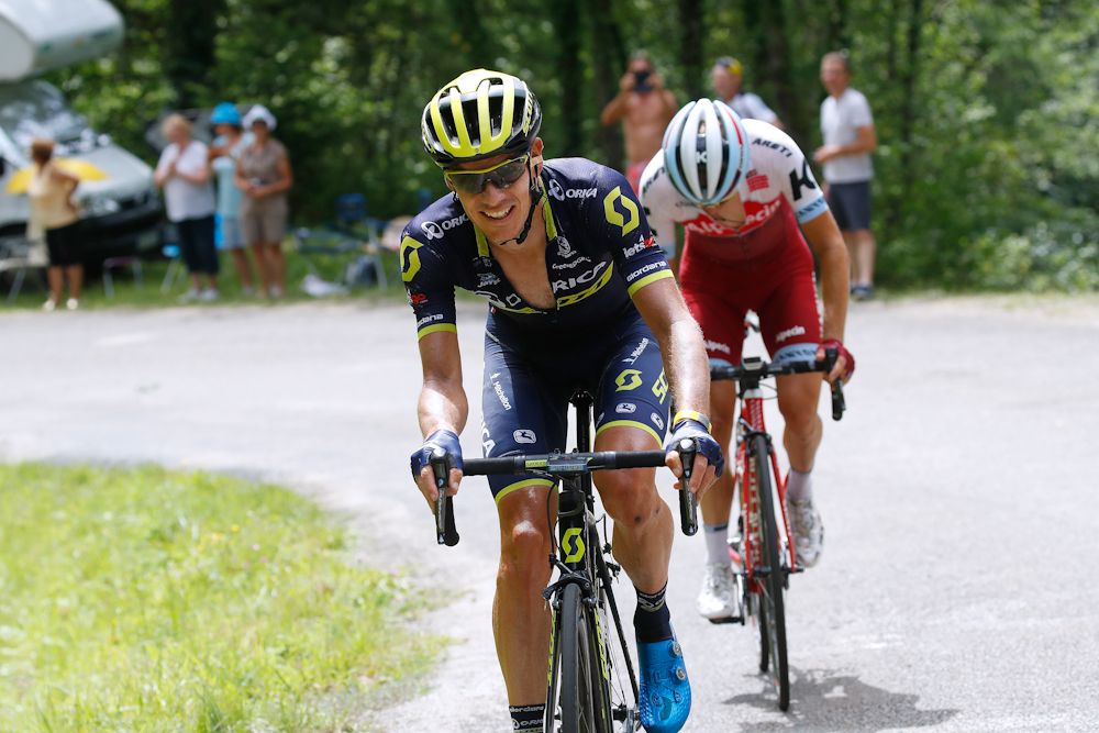 Daryl Impey in action during stage 8 at the Tour de France