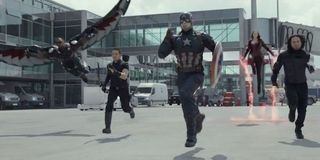 Marvel heroes in Captain America: Civil War