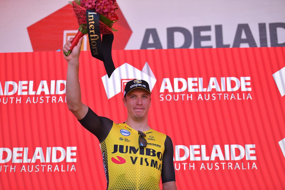 Danny van Poppel was the most aggresive rider on stage 6 at the Tour Down Under