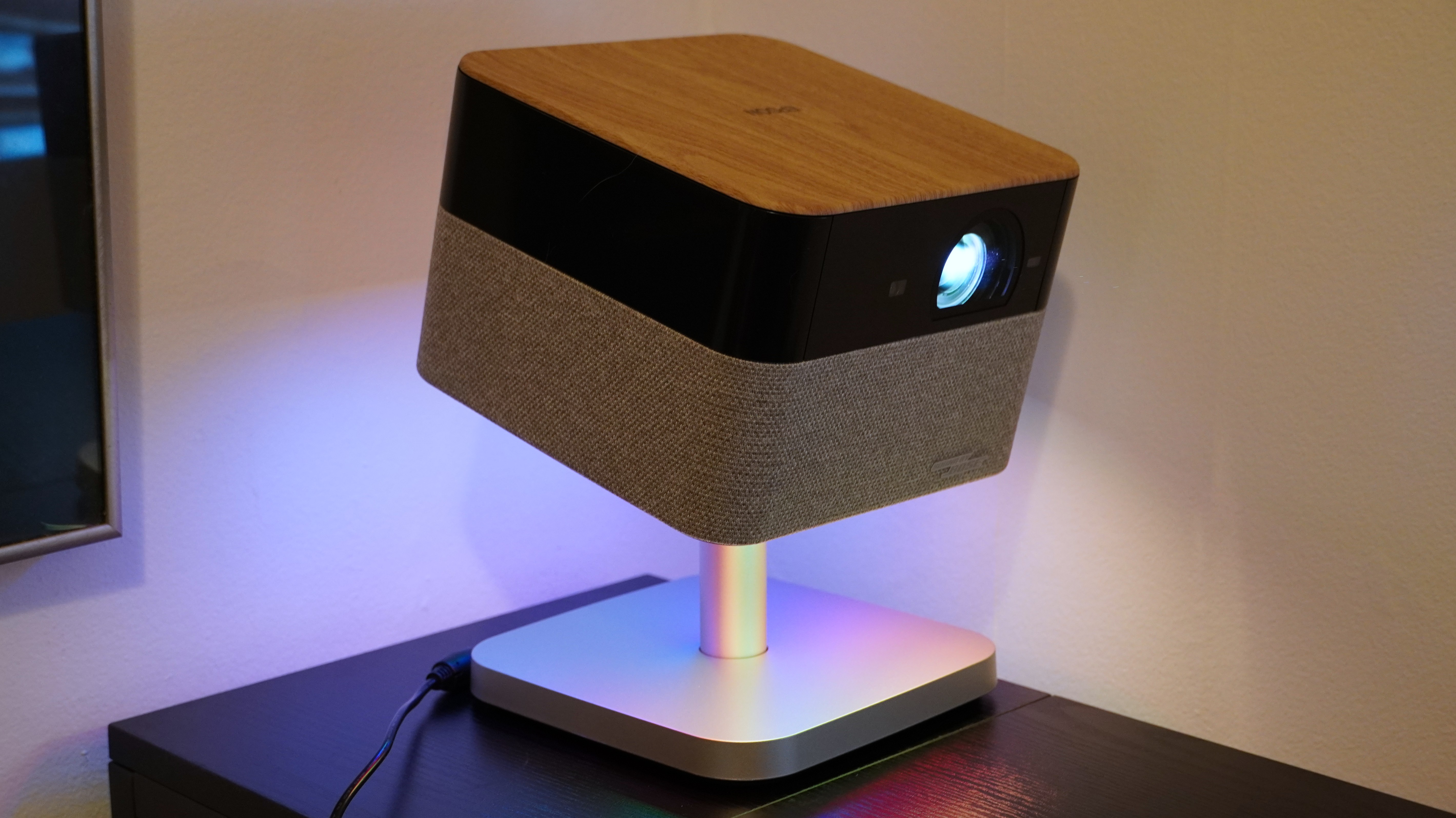 Epson Lifestudio Flex Plus on table pointing down