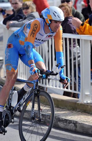David Millar's crash damage, Tour of the Algarve 2010, stage 5 TT