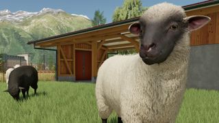 Farming Simulator 22 happy sheep