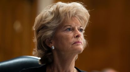 united states september 22 sen lisa murkowski, r alaska, arrives for the senate republican policy luncheon at the national republican senatorial committee on tuesday, september 22, 2020 photo by tom williamscq roll call, inc via getty images