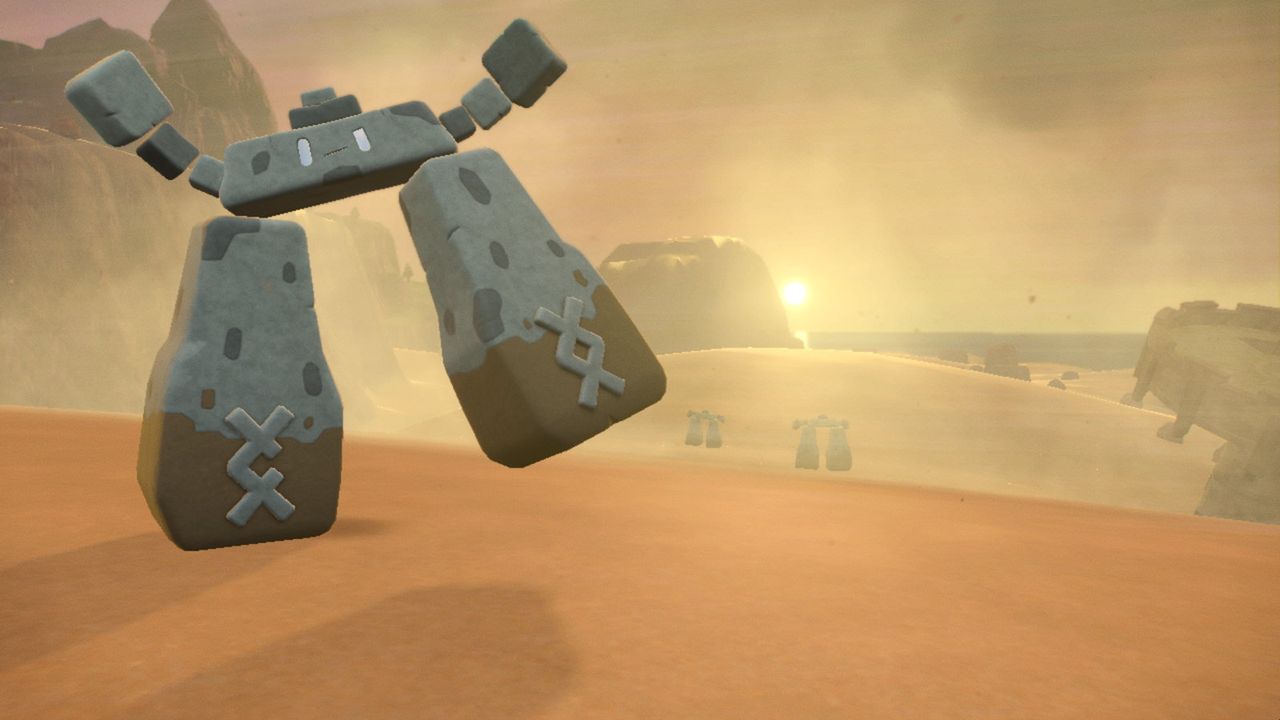 Official screeshots of environments from Pokemon Scarlet and Violet