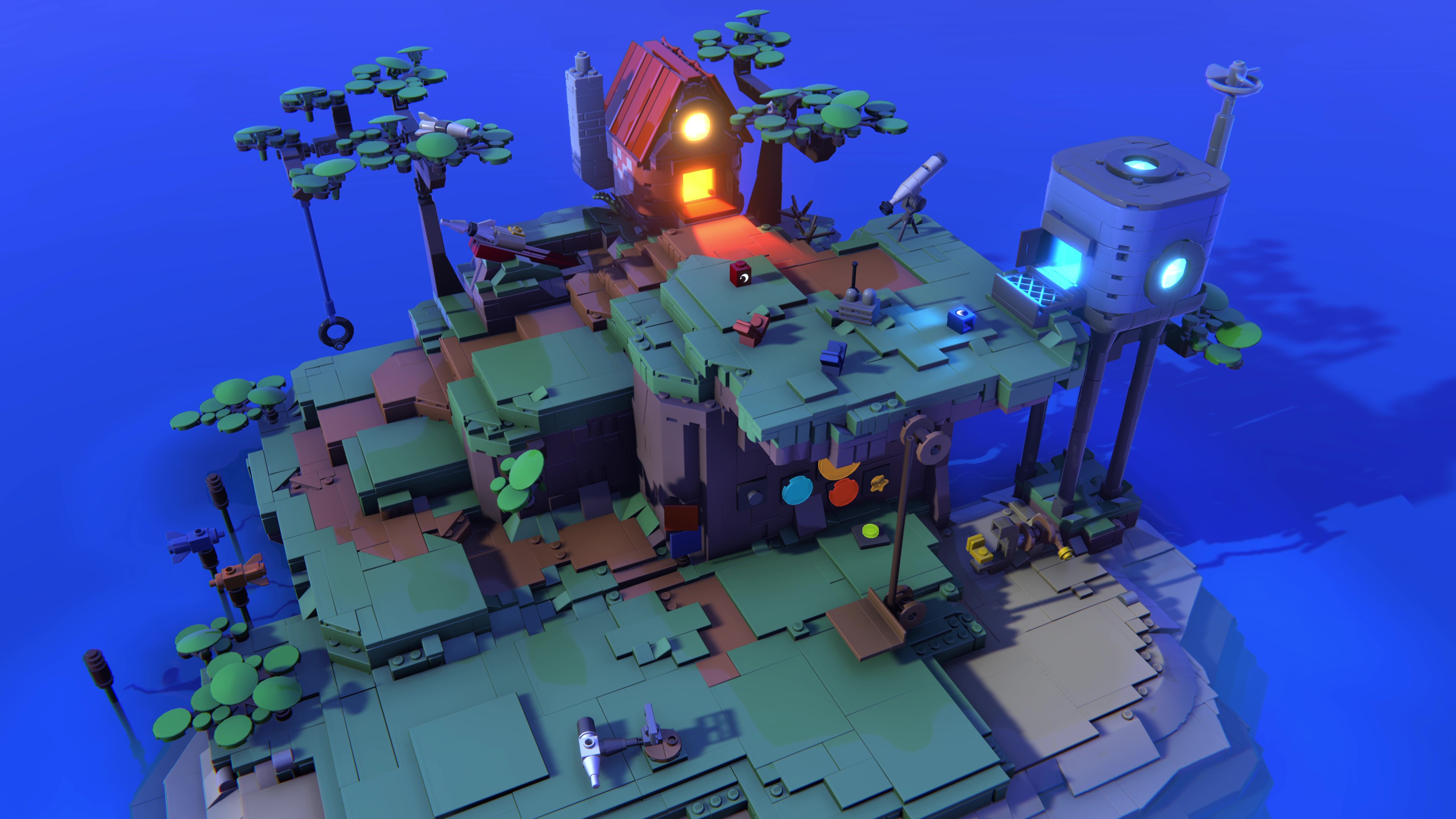 Promotional images of Lego Voyagers.