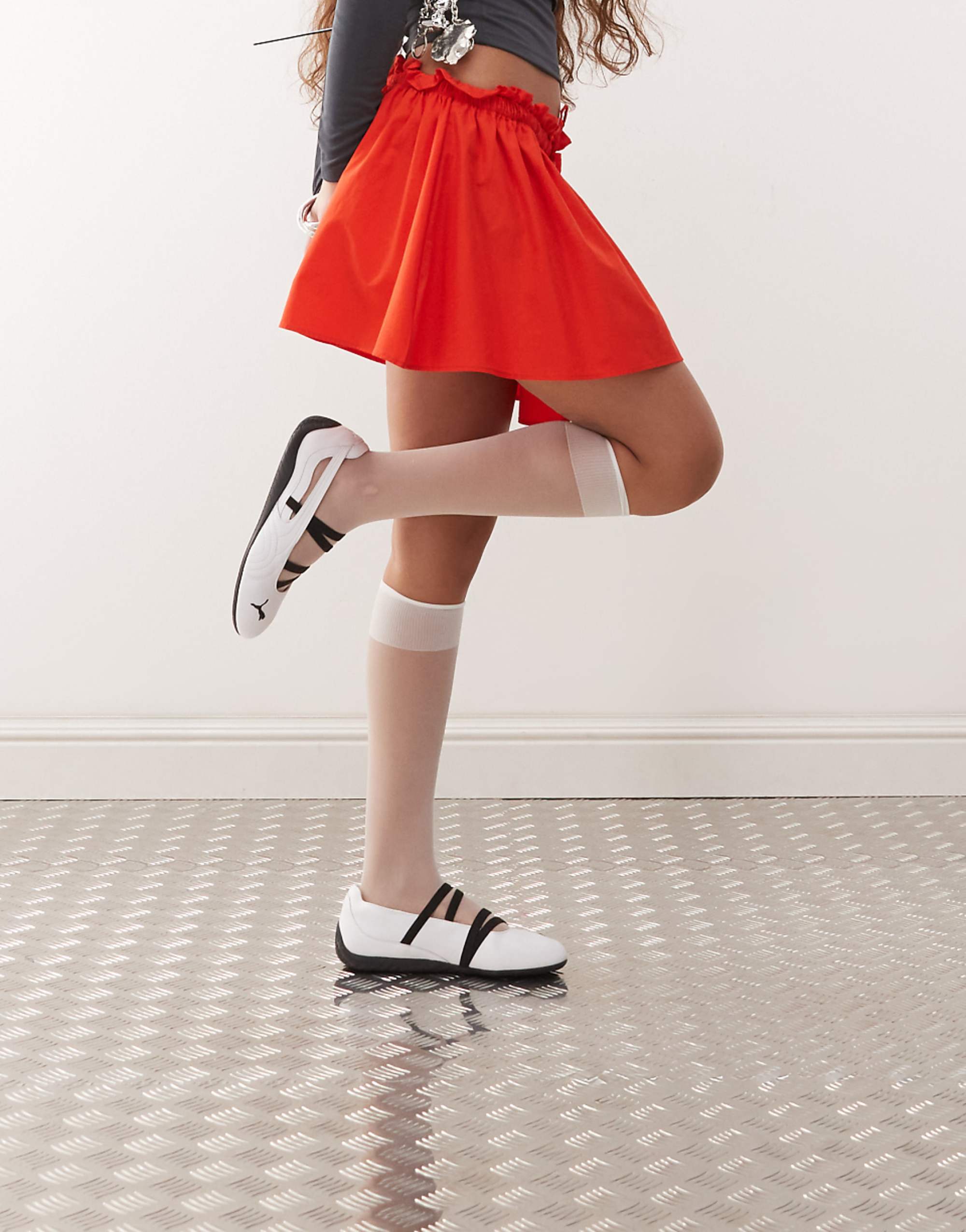 Puma Speedcat Ballet Flats in White