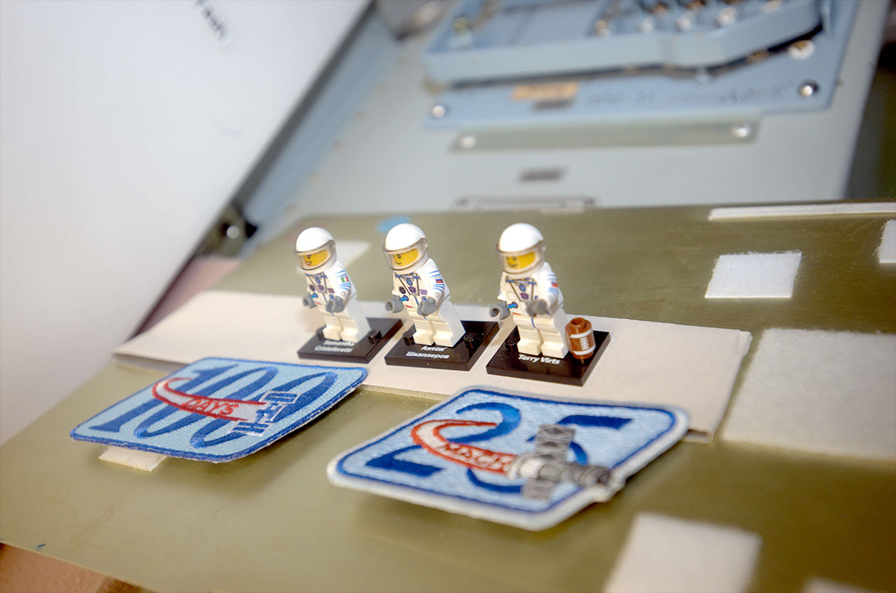 LEGO minifigures of Expedition 42 Crew Members